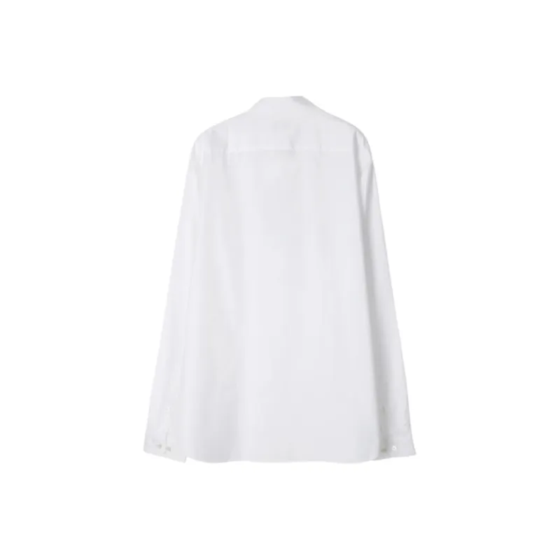LACOSTE Shirts Men White-1