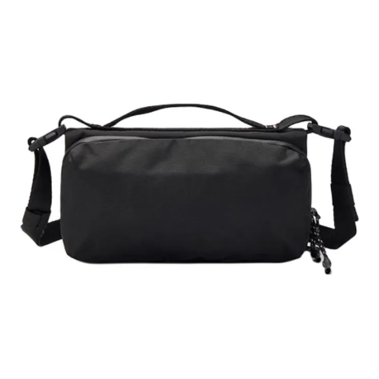 Saucony Travel Lightweight Crossbody Bag Unisex Jet Black/Cyan Bird Gray-2
