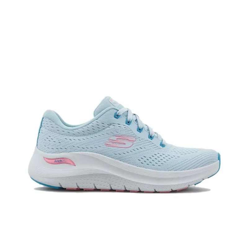 Skechers ArchFit Low Top Running Shoes Women's Blue-1