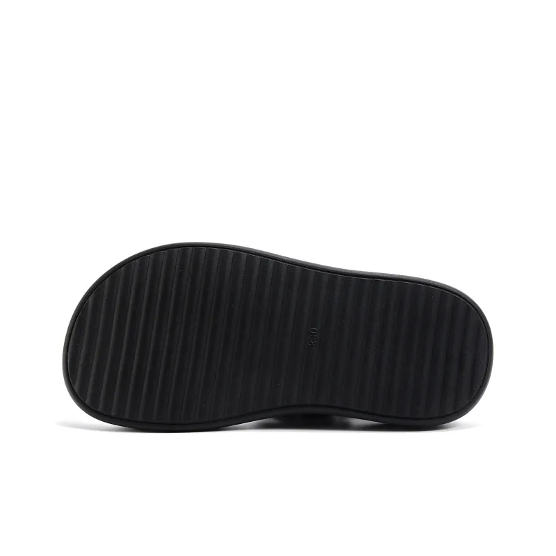 La Chapelle Beach Sandals Women's Black-5