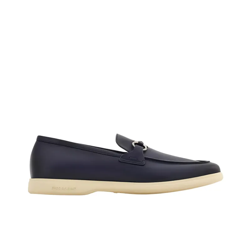 FERRAGAMO GANCINI Loafers Men's Midnight Blue-1