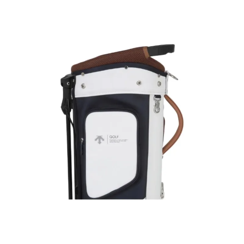 DESCENTE GOLF Polyurethane Storage Bag Unisex Bright White-16