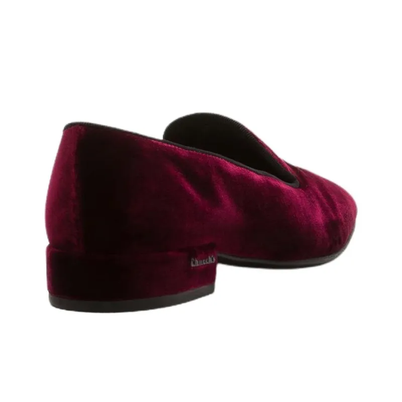 CHURCH'S Sovereign W Casual Single Shoes Women's Burgundy-3