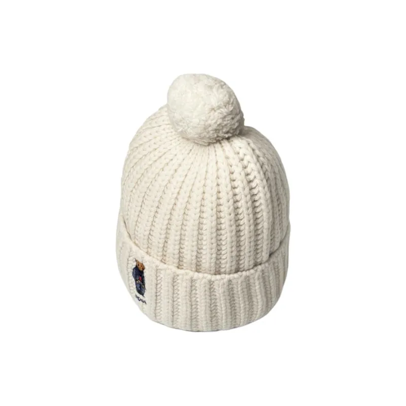 Polo Ralph Lauren Wool Nylon Beanies Unisex White-1