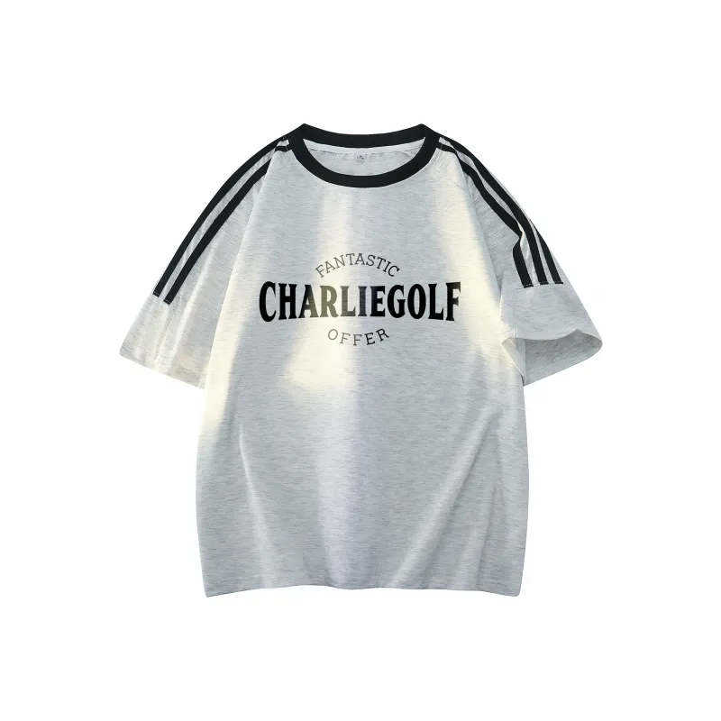 CHARLIE GOLF T Shirt Unisex Black-4