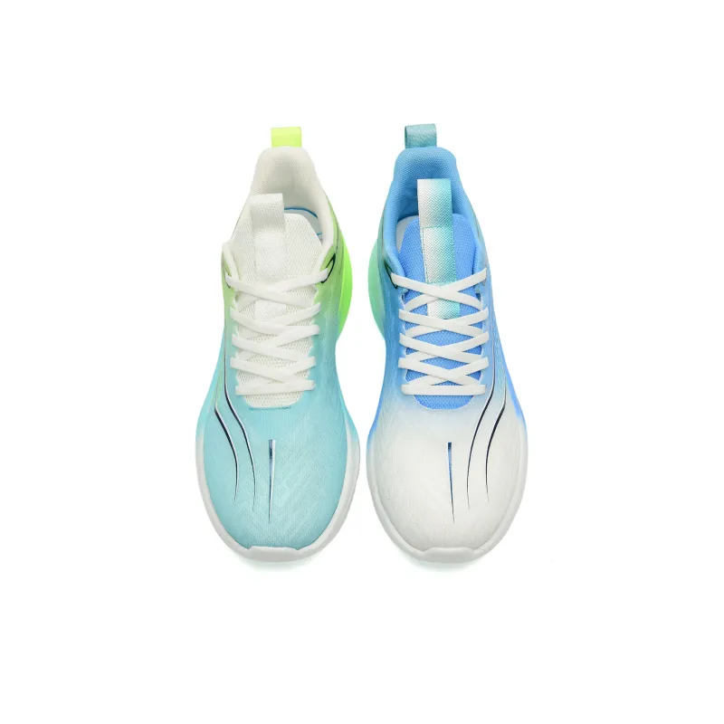 7 SEVFUN Running Shoes Unisex Low Top White/Pink/Green-29
