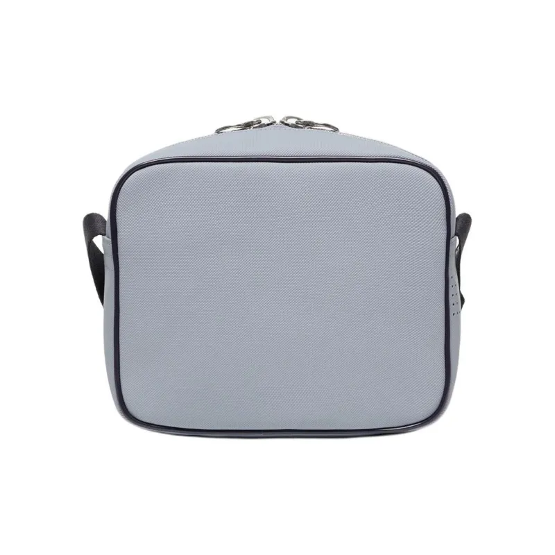 LACOSTE PVC Shoulder Bag Mini Unisex Sax Blue-2