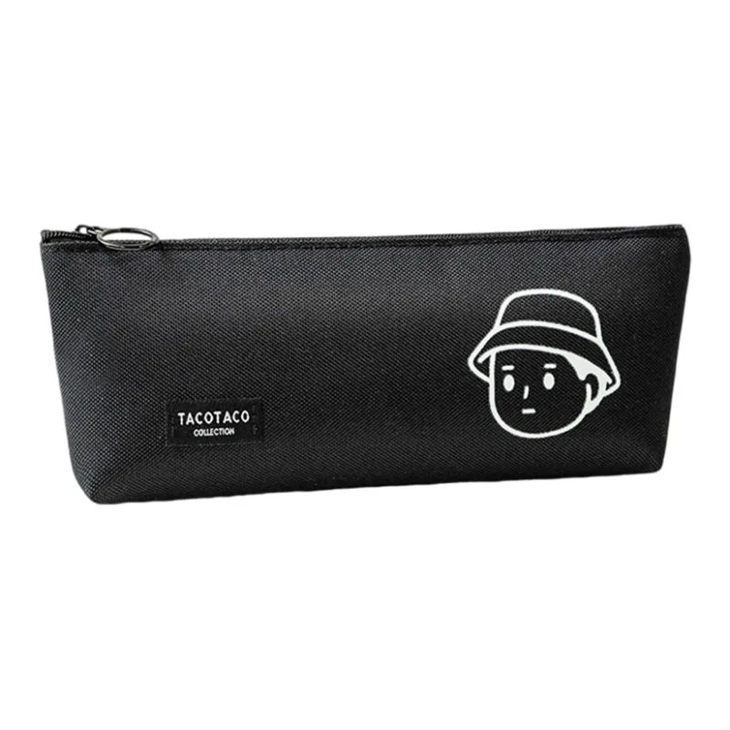 TACOTACO Large Capacity Minimalist Style Canvas Storage Bag Pencil Pouches & Cases-2