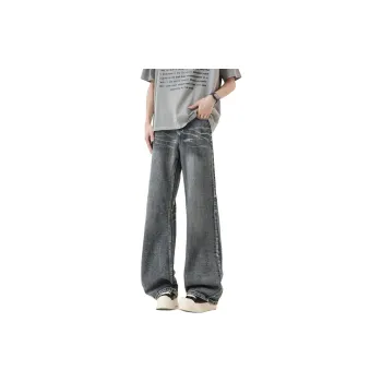 DARK HORSE Jeans Unisex Black Gray Color