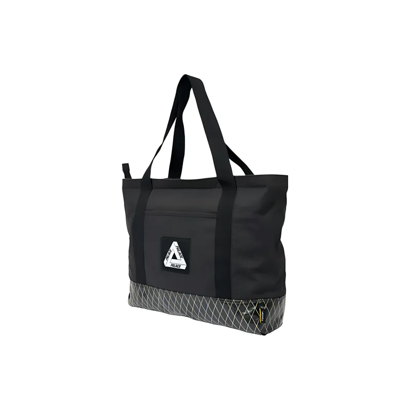 PALACE Cotton Canvas Tote Bag, Shopping Bag, Shoulder Bag, Handbag Regular Unisex Black-1