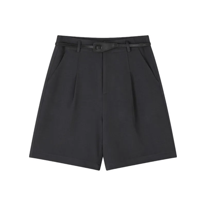 IHIMI Casual Shorts Women's Dark Gray-2