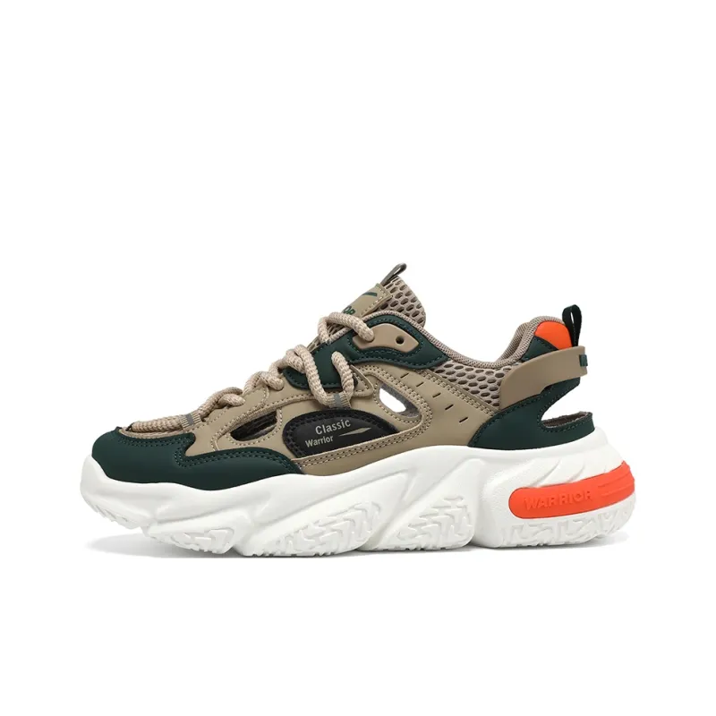 Warrior Height Increasing, Abrasion Resistant, Lightweight, And Breathable Low Top Chunky Sneakers Unisex-12