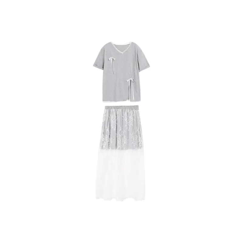 JOSR Two Piece Skirt Sets Women's-0