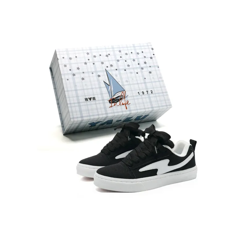 Yalu Wear resistant And Lightweight Low Top Skateboard Shoes Unisex-18