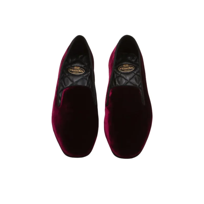 CHURCH'S Sovereign W Casual Single Shoes Women's Burgundy-4