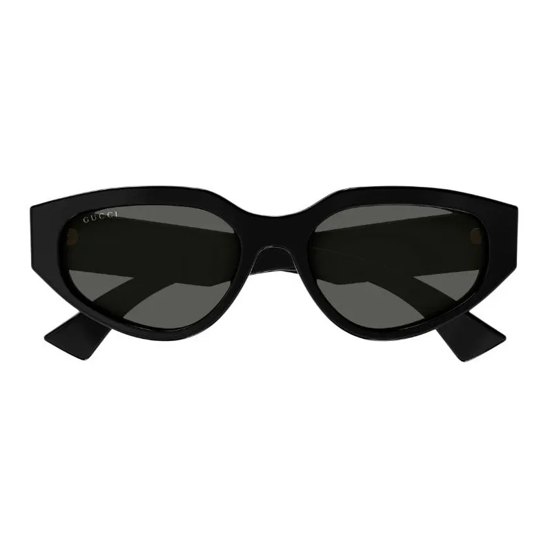 GUCCI Recycled Acetate Cat Eye Sunglasses Unisex Black-1