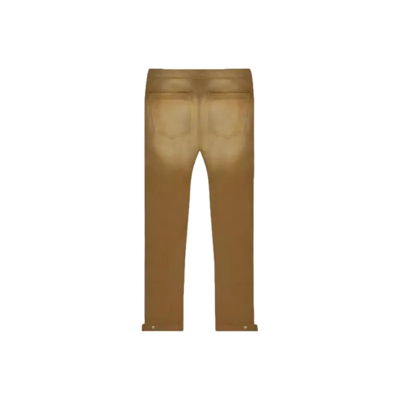 Fear Of God Cargo Pants Men's Orange Yellow-1