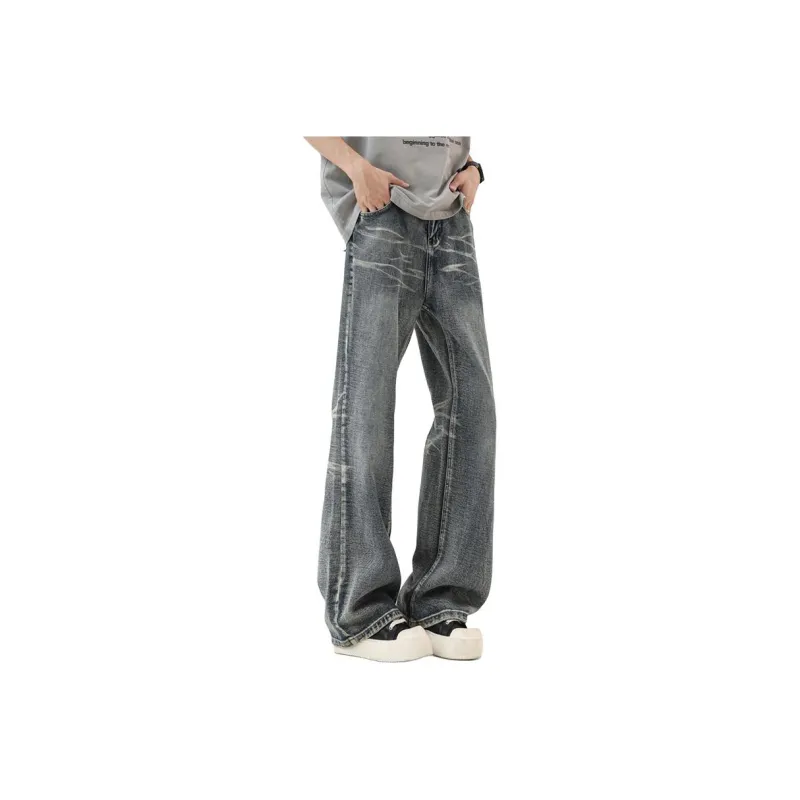 DARK HORSE Jeans Unisex Black Gray Color-1