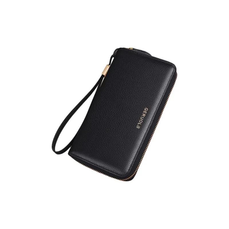 Gorora Top Grain Cow Leather Wallet Women's Multicolor-4