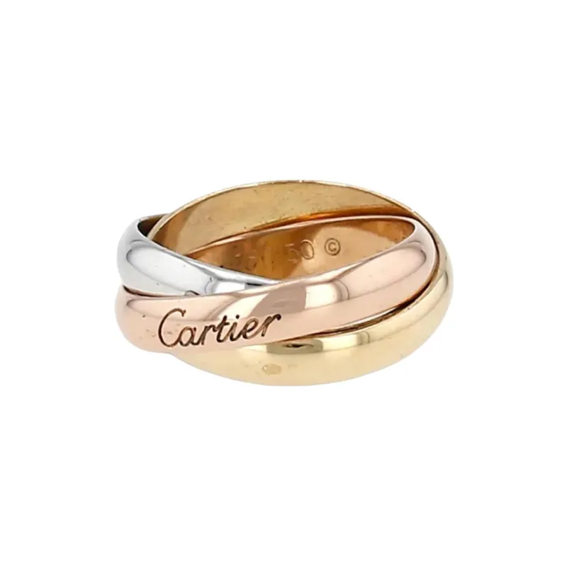 CARTIER White Gold Rings Women's Multicolor-2