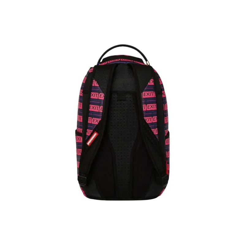SPRAYGROUND Artificial Leather Backpack Unisex Pink-4