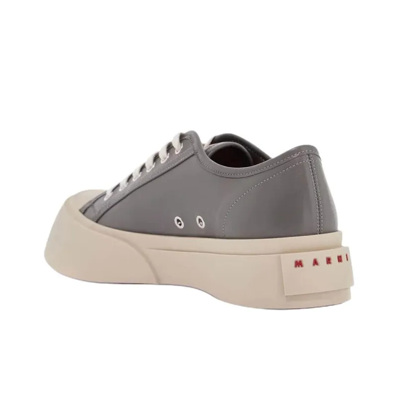 MARNI Logo Patch Lace Up Sneakers-3