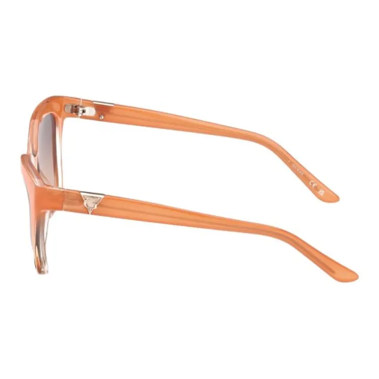 GUESS Injection Cat Eye Sunglasses Women's Orange-7