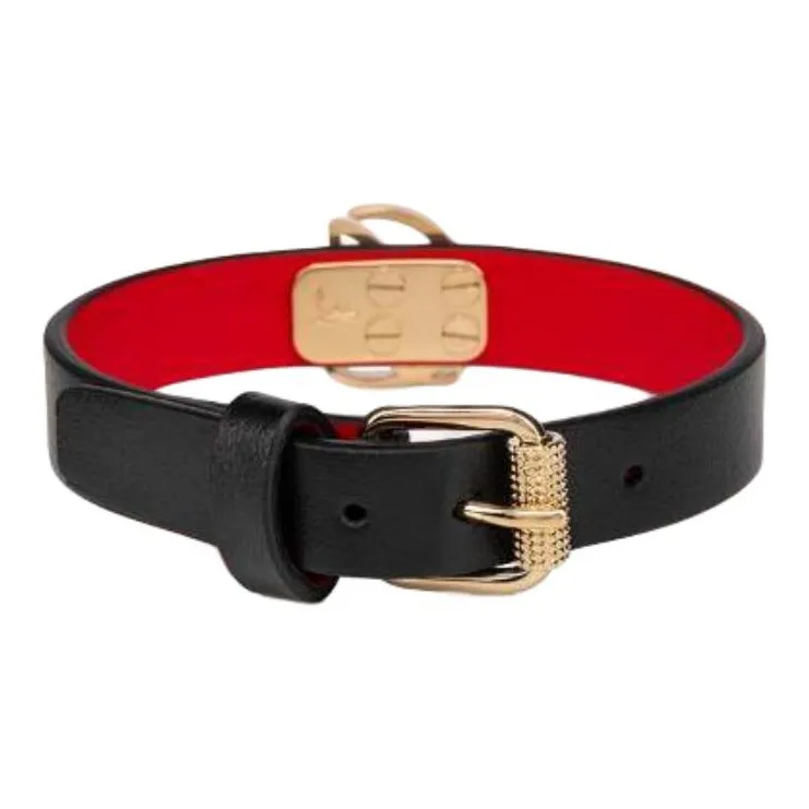 CL Leather Belts Women's Black -0