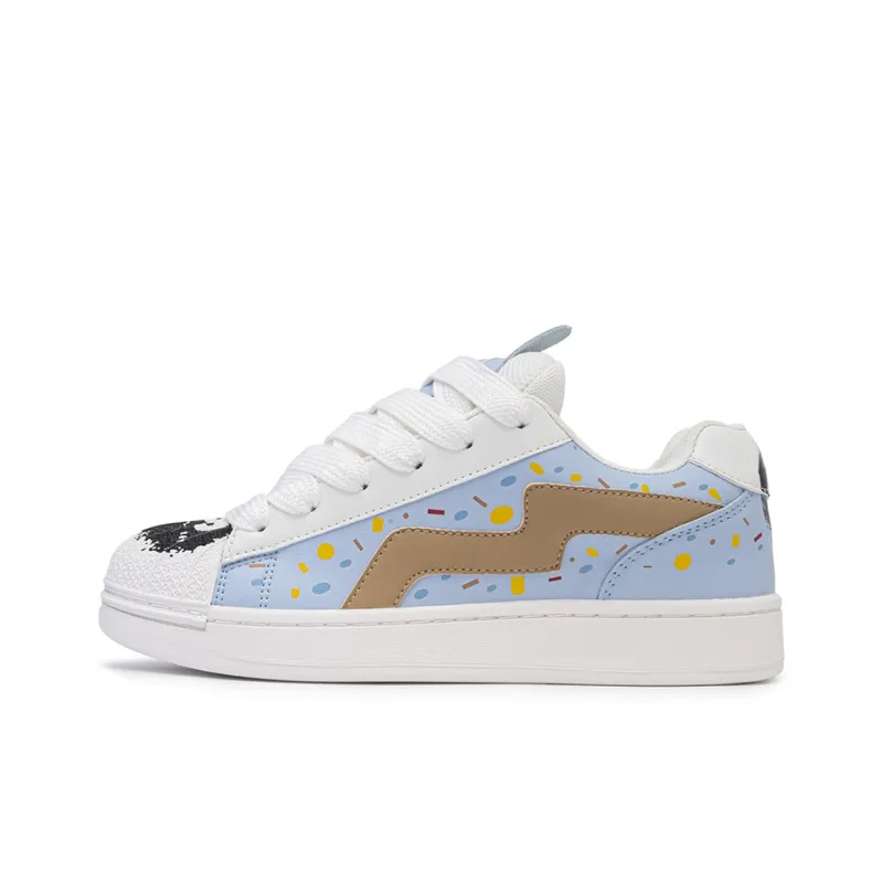 15 MINS Slip Resistant Cushioning Low Top Skateboard Shoes Unisex-40