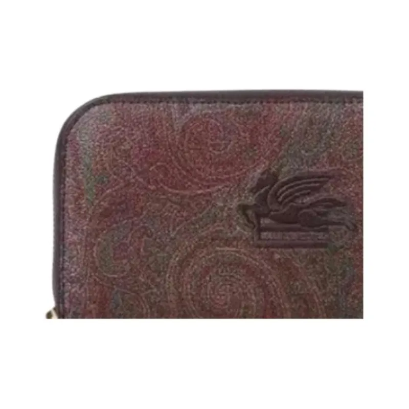 ETRO Fabric Wallet Men's Coffee-3