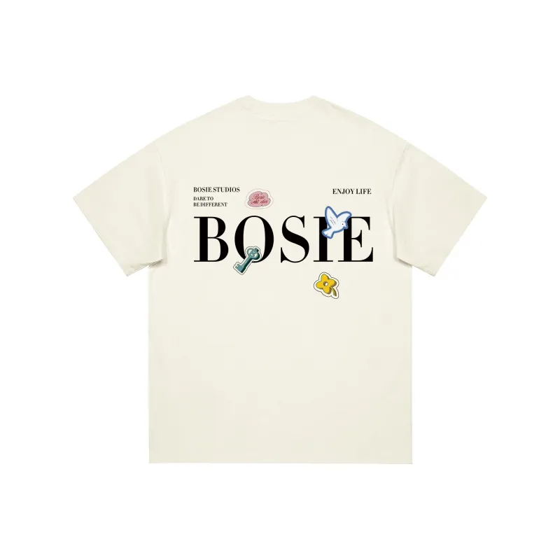 Bosieagender Short Sleeved T Shirts Unisex-9