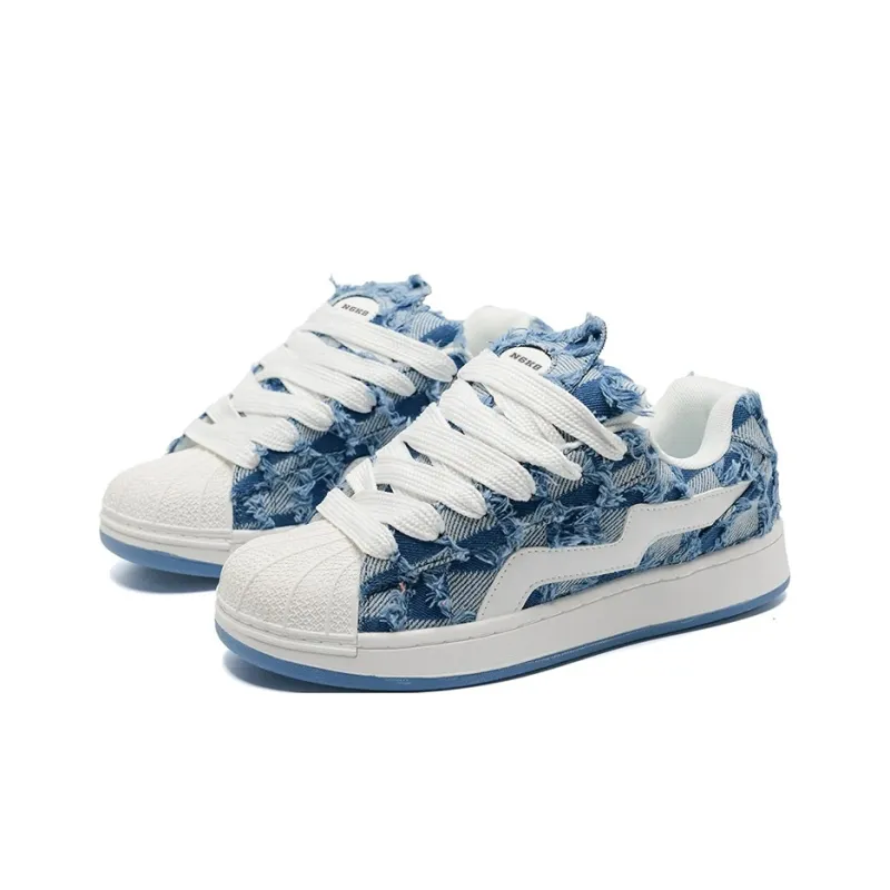N6K8 Slip Resistant And Breathable Low Top Skateboard Shoes Unisex-2