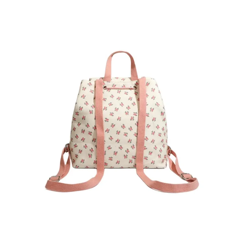 NX DOUGHNUT Canvas Backpack Regular Women's Pink-3