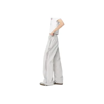 DARK HORSE Cleanfit American Side Zipper Straight Fit Casual Pants Unisex