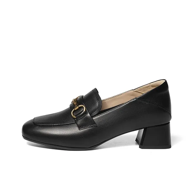 RED DRAGONFLY Loafers Women's Black, Ecru-0