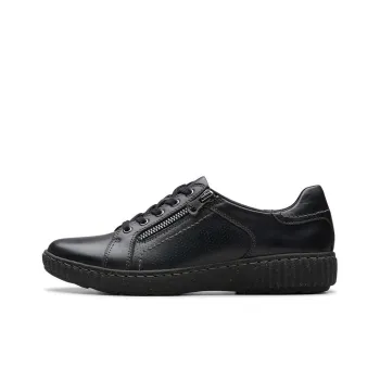 Clarks Anti Slip Wear Resistant Low Top Casual Shoes Women's Black