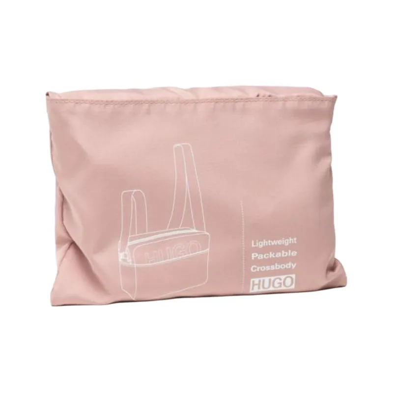 HUGO BOSS Design Crossbody Bag, Shoulder Bag Women's Pink-3