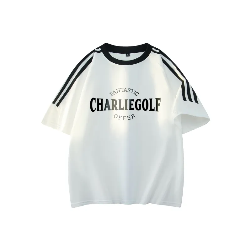 CHARLIE GOLF T Shirt Unisex Black-2