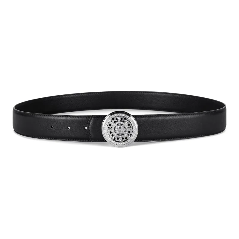 Ace Paul Cow Leather Belt Unisex Width 3.8cm-9