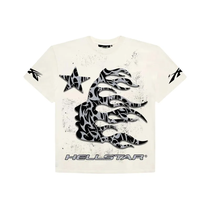 Hellstar T Shirts Men White-0