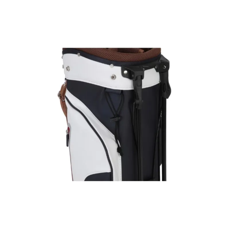 DESCENTE GOLF Polyurethane Storage Bag Unisex Bright White-10