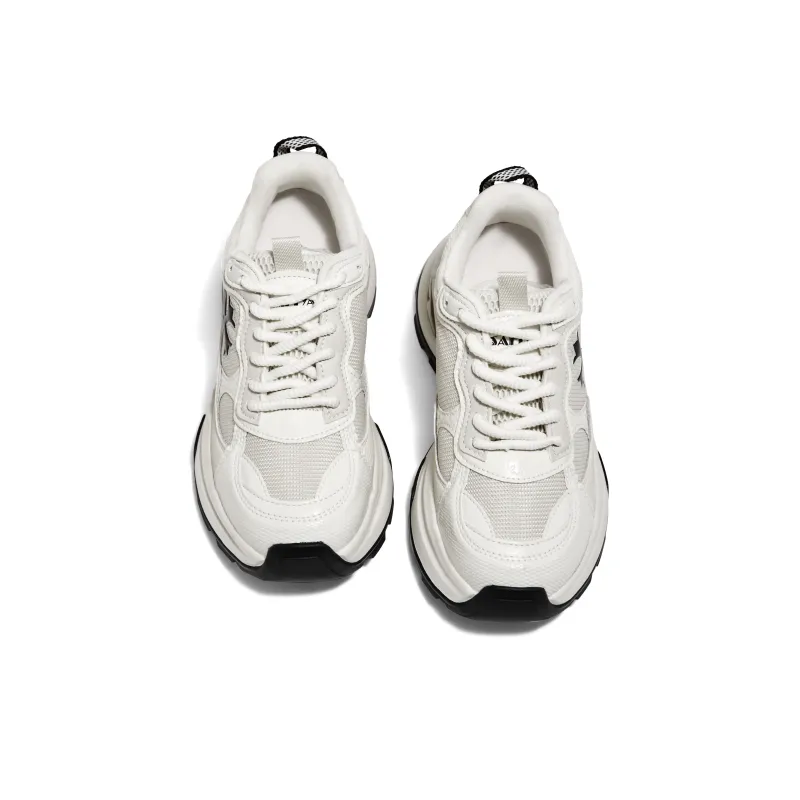 Safiya Low Top Chunky Sneakers Women's Ecru-3