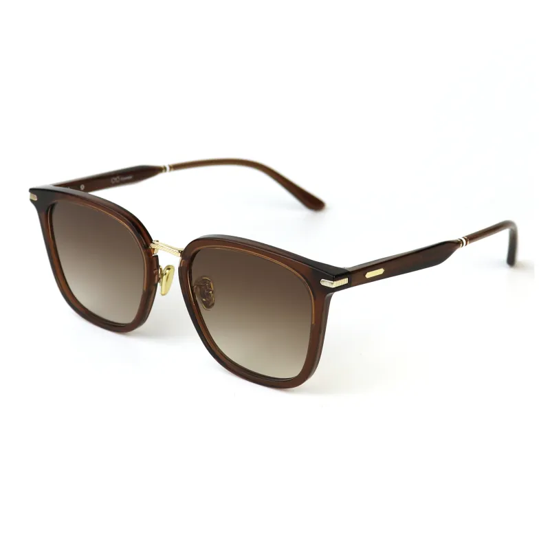 JIANGDAREN Plate Frame Square Sunglasses Unisex-1