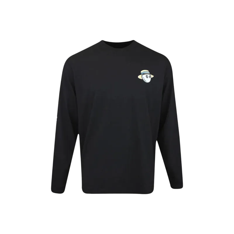 Malbon Golf T Shirt Men's Black-0