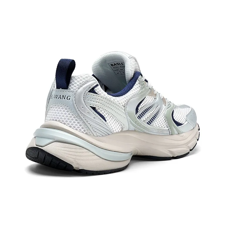 K WANG Wear resistant, Lightweight, Breathable, And Non slip. Low Top Couple's Chunky Sneakers Unisex-3