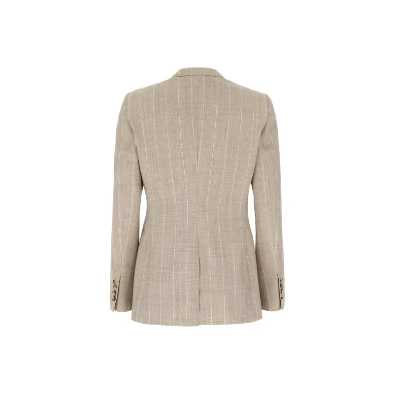 PT Pantaloni Torino Business Suit Women's Beige Yellow-1