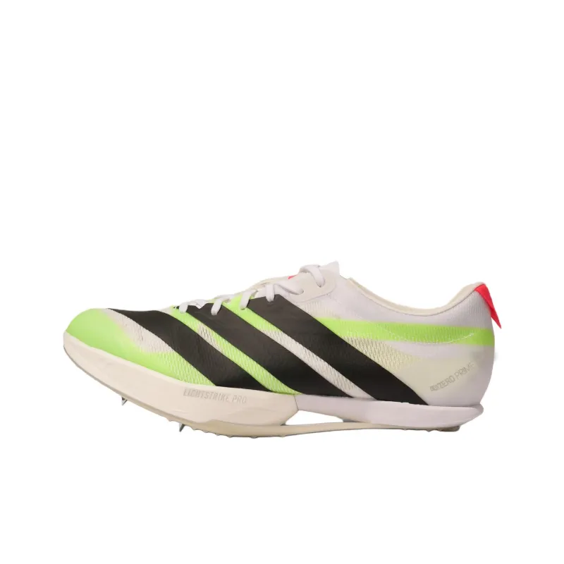 Adidas ADIZERO PRIME SP 4 Abrasion Resistant Low Top Running Shoes Unisex Beige-0