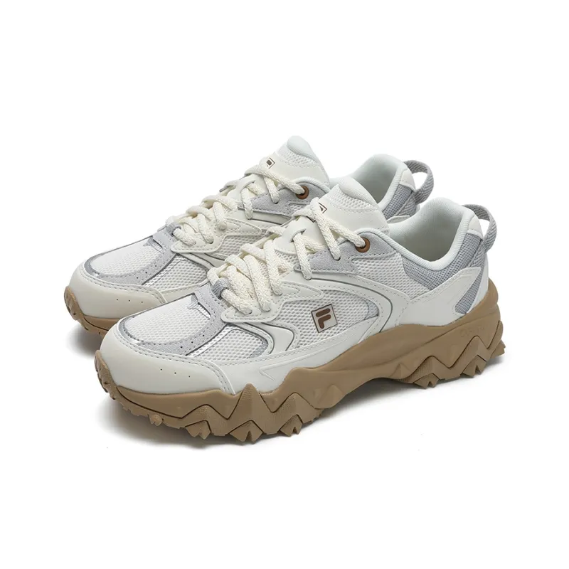 FILA OAKMONT 2S Ouke Starry 2S Low Top Chunky Sneakers Women's Milk White-2