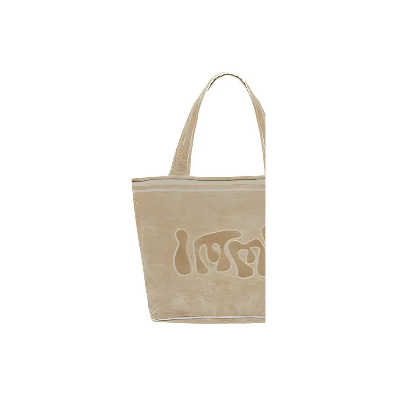 IMMI Cotton Tote Bag Shopping Bag Shoulder Bag Handbag Regular Women's Ecru/Light Beige-2