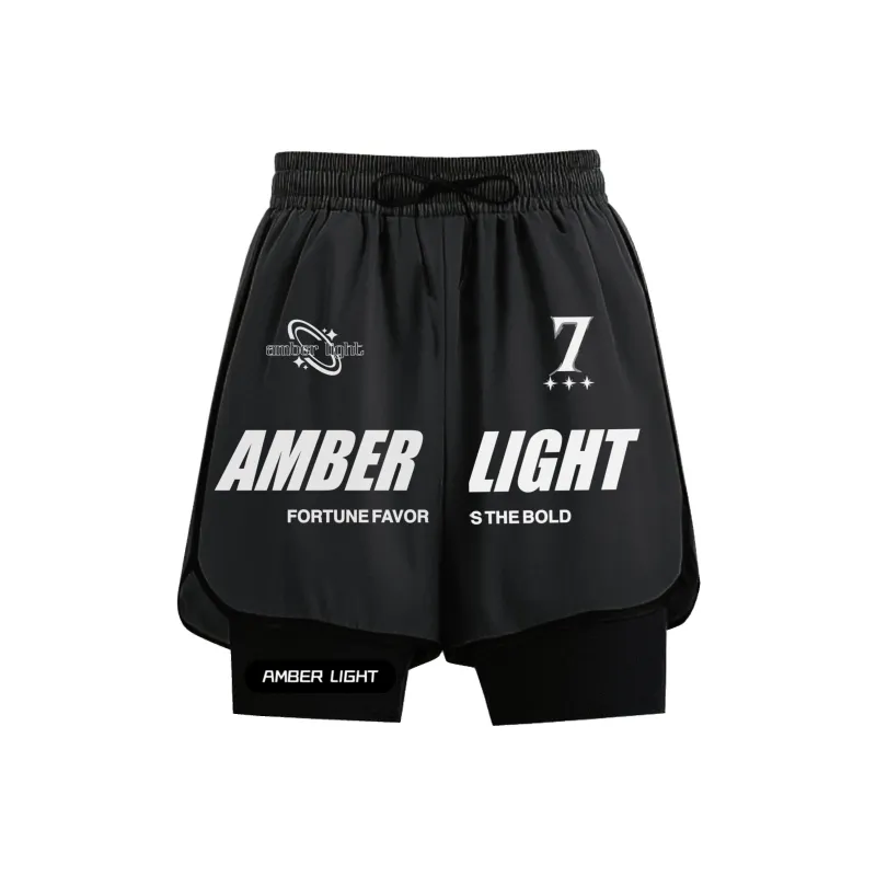AMBER LIGHT Sports Shorts Unisex-3